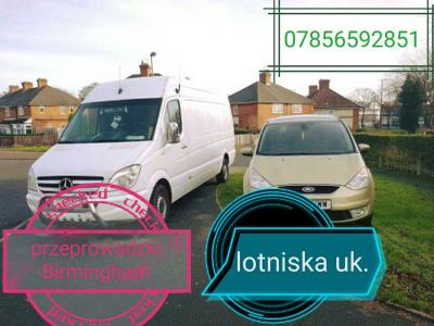 Andrzej-trans lotniska przeprowadzki UK-PL-UK