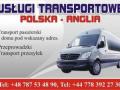 PREZMAK PRZEWOZY OSOB PACZKI PRZEPROWADZKI UK-PL