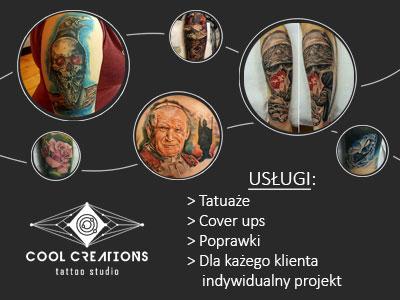 Polskie Studio Tatuażu i kolczyków Cool Creations