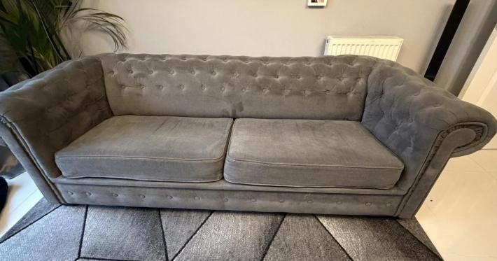 chesterfield 3 seater sofa bed