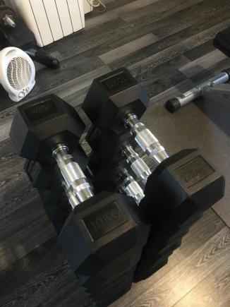 Hantle Hex + Stojak / 6par