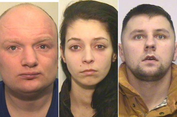 Od lewej, Darren Butterfield, Katarzyna Gacek i Dawid Mokrzanowski